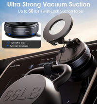 Upgraded 360° Magnetic Suction Phone Mount - The Ultimate Hands-Free Holder