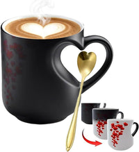 Heart-shaped Color-changing Ceramic Mug(Free ❤Spoon)