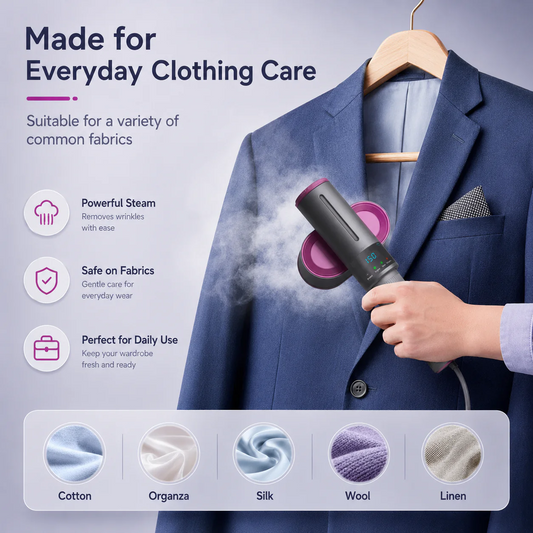 2-in-1 Travel Steamer Iron
