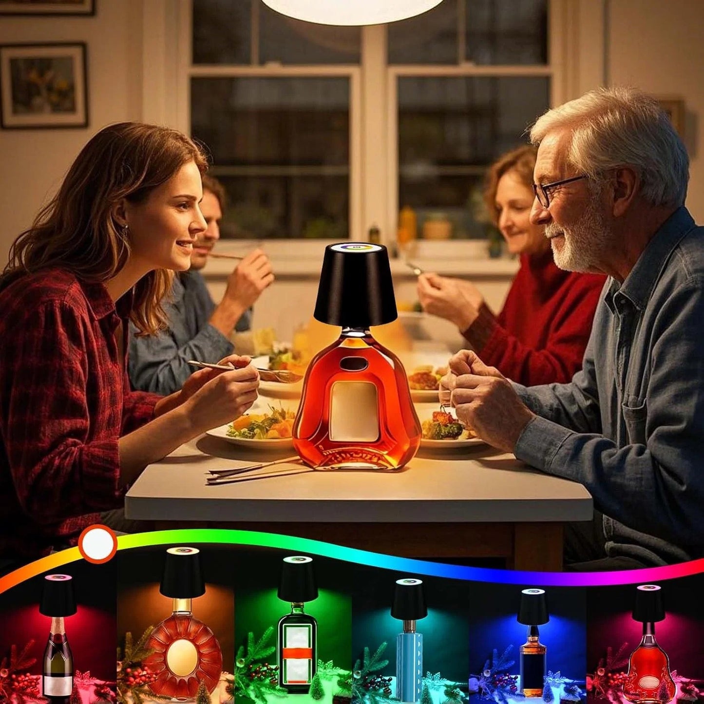 Gen.2 BottleGlow RGB Touch Lamp